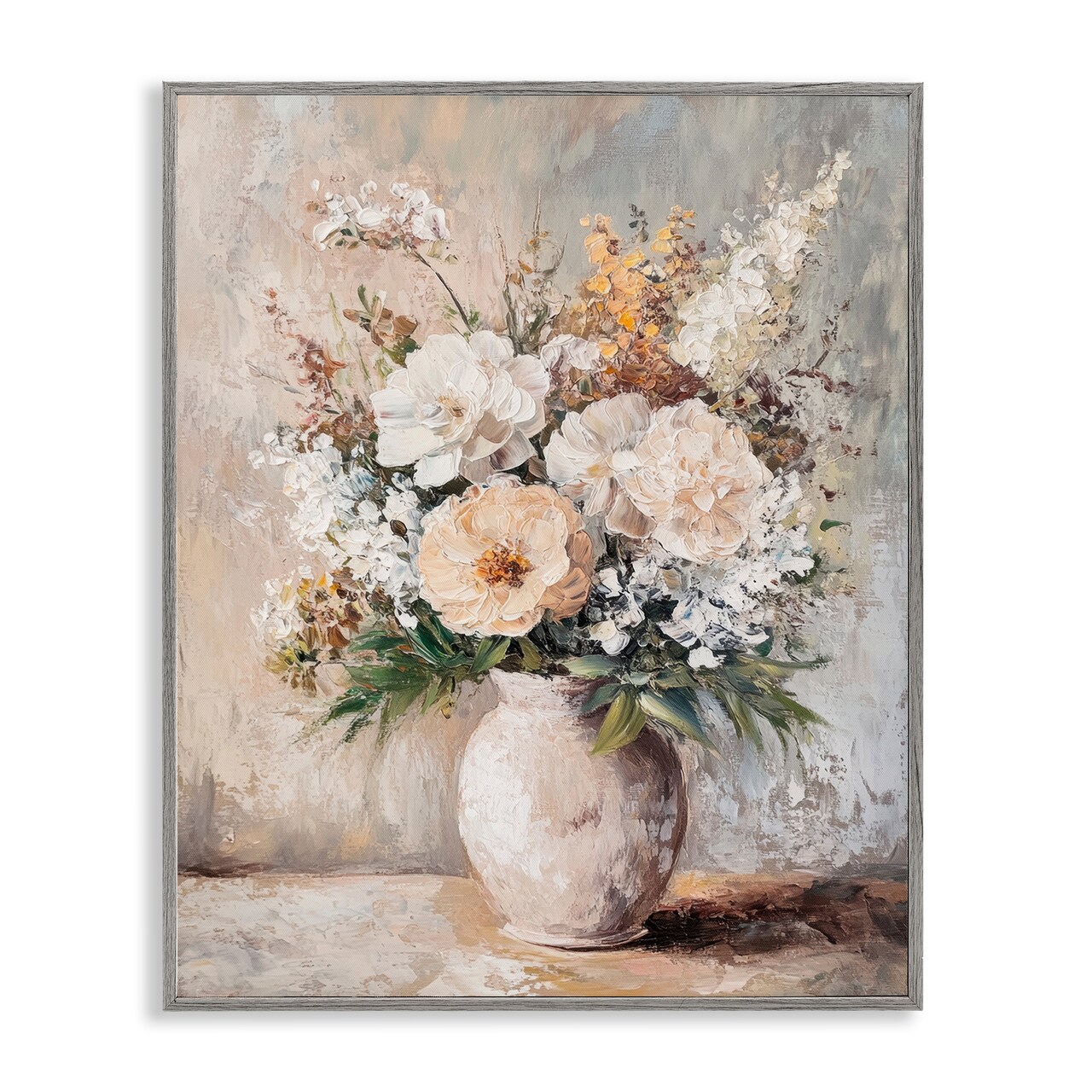 Stupell Industries Bouquet of Wildflowers Framed Giclee Wall Art Design by Petal Prints Design